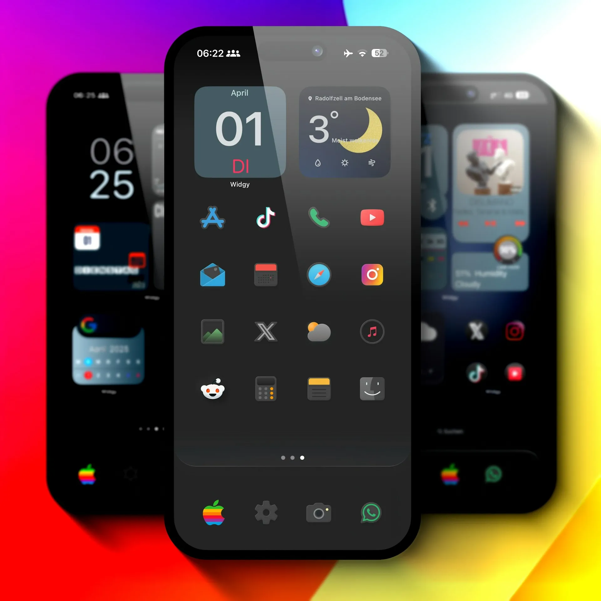 Prikaz mobilne aplikacije na različitim mobitelima